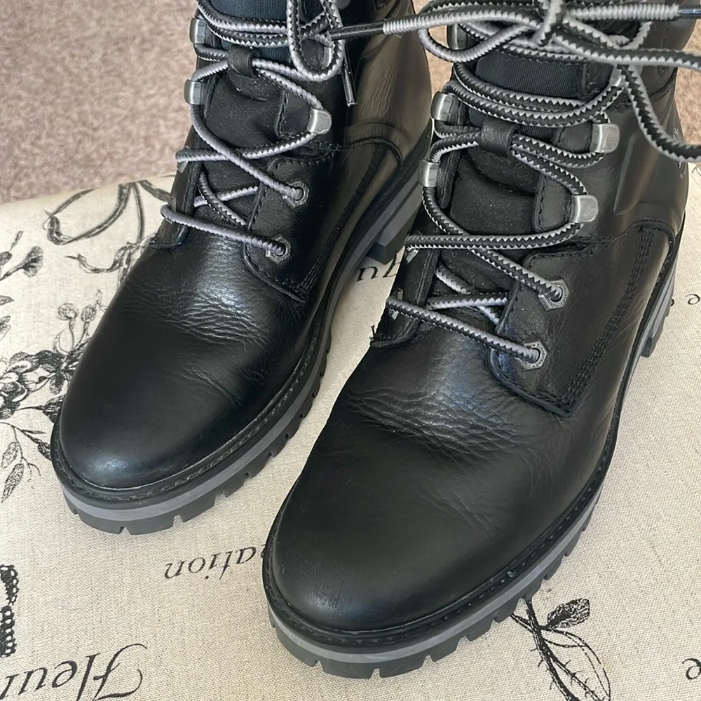 Timberland Courmayeur Valley Mid Boot Black - Picture 6 of 9